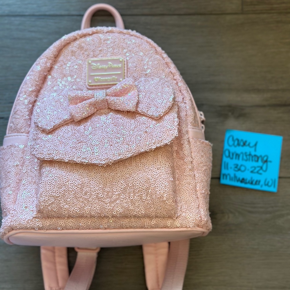 Loungefly Millenial Pink Backpack